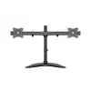 Suporte de secretária Multibrackets M Deskstand Basic Dual, Autónomo, 16 kg, 38,1 cm (15 polegadas), 68,6 cm (27 polegadas), 100 x 100 mm, Preto