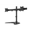 Suporte de secretária Multibrackets M Deskstand Basic Dual, Autónomo, 16 kg, 38,1 cm (15 polegadas), 68,6 cm (27 polegadas), 100 x 100 mm, Preto