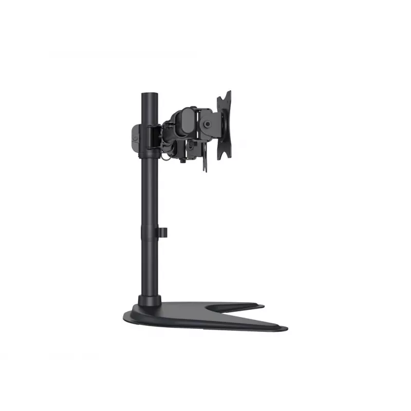 Suporte de secretária Multibrackets M Deskstand Basic Dual, Autónomo, 16 kg, 38,1 cm (15 polegadas), 68,6 cm (27 polegadas), 100 x 100 mm, Preto