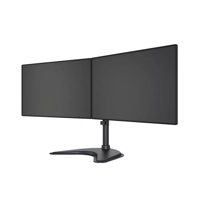 Suporte de secretária Multibrackets M Deskstand Basic Dual, Autónomo, 16 kg, 38,1 cm (15 polegadas), 68,6 cm (27 polegadas), 100 x 100 mm, Preto