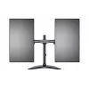 Suporte de secretária Multibrackets M Deskstand Basic Dual, Autónomo, 16 kg, 38,1 cm (15 polegadas), 68,6 cm (27 polegadas), 100 x 100 mm, Preto