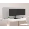 Suporte de secretária Multibrackets M Deskstand Basic Dual, Autónomo, 16 kg, 38,1 cm (15 polegadas), 68,6 cm (27 polegadas), 100 x 100 mm, Preto
