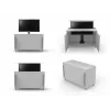 Suporte de TV motorizado Multibrackets M Lift Large capacidade 50 kg ecrãs de 37-65 polegadas