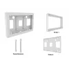 Multibrackets M Pro Series - Caixa 13 polegadas QB13R & QB13R-T Branco