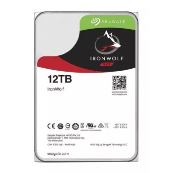 Seagate NAS HDD IronWolf Disco interno 12 TB 7200 rpm 256 MB 3,5 polegadas Serial ATA III