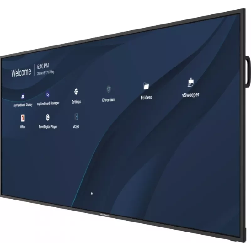 Quadro interativo Viewsonic CDE105UW 2,67 m (105 polegadas) 5120 x 2160 píxeis preto