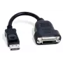 Adaptador de cabo de vídeo Matrox CAB-DP-DVIF 0,2 m DisplayPort DVI-D preto