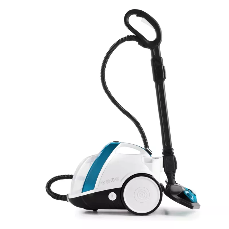 Limpa a vapor cilíndrico Polti Vaporetto Smart 100_B 1500 W azul, branco