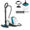 Limpa a vapor cilíndrico Polti Vaporetto Smart 100_B 1500 W azul, branco