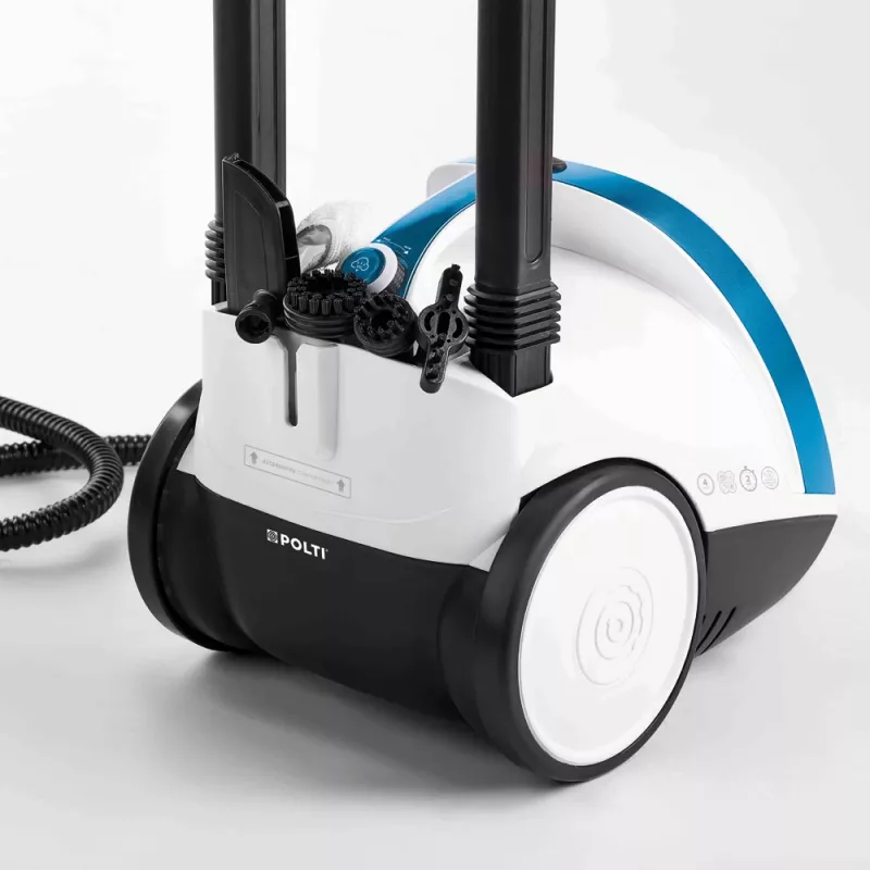 Limpa a vapor cilíndrico Polti Vaporetto Smart 100_B 1500 W azul, branco