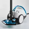 Limpa a vapor cilíndrico Polti Vaporetto Smart 100_B 1500 W azul, branco