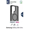 Cellularline FROSTY MAG - capa semitransparente para Galaxy S26 Ultra com superfície mate e bordas coloridas, compatível com o ecossistema Qi2 e acessórios magnéticos para Samsung.