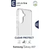 Cellularline Clear Protect - capa rígida para Galaxy A57 com bordas de borracha