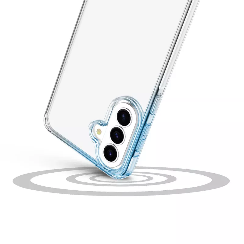 Cellularline Clear Protect - capa rígida para Galaxy A57 com bordas de borracha