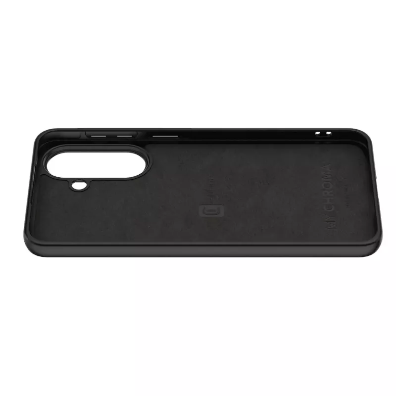 Cellularline CHROMA – capa TPU colorida para Galaxy A57 com superfície mate e texturada e forro interior de microfibra resistente a riscos. Protege as bordas e os botões sem alterar o design do telefone.