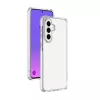 Cellularline Ultra Strong - capa transparente ultraprotetora para Galaxy A57 com bordas amortecedoras e câmaras de ar integradas, desenvolvida para proteção máxima em quedas acidentais.