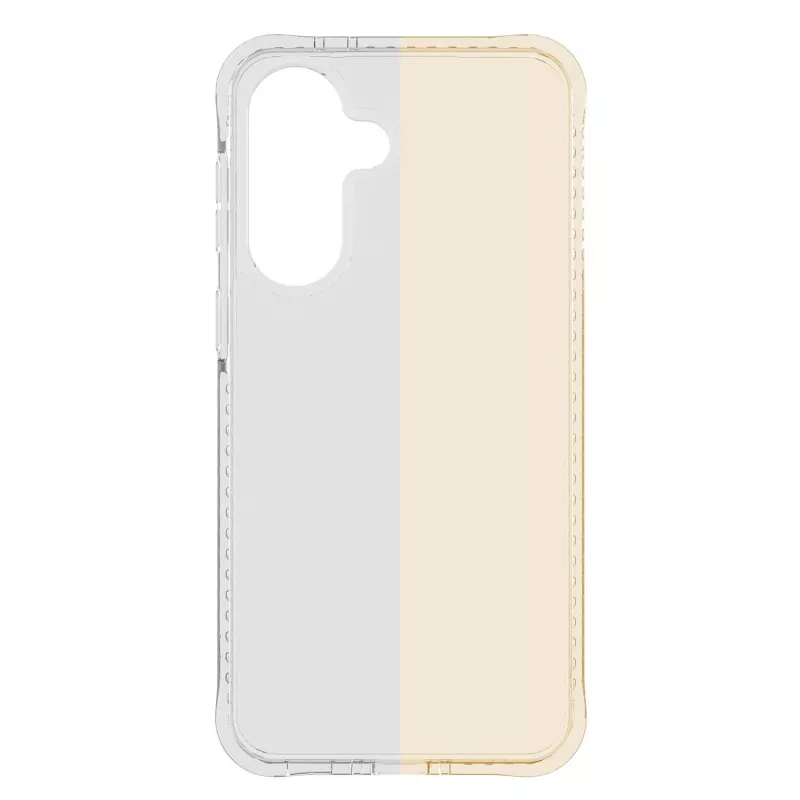 Cellularline Ultra Strong - capa transparente ultraprotetora para Galaxy A37 com bordas amortecedoras e câmaras de ar integradas, que garantem proteção máxima em quedas acidentais