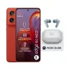 Motorola edge 60 neo + Moto Buds PG38C05749 16,1 cm (6,36 polegadas) Dual SIM Android 15 5G USB-C 8 GB 256 GB 5200 mAh vermelho