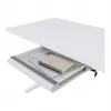 Organizador de gaveta de secretária Dataflex 20.620 aço branco