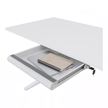 Organizador de gaveta de secretária Dataflex 20.620 aço branco