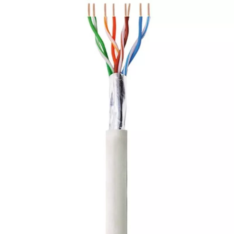 Cabo de rede Techly ITP-C6F-FL cinzento 305 m Cat6 F/UTP (FTP)