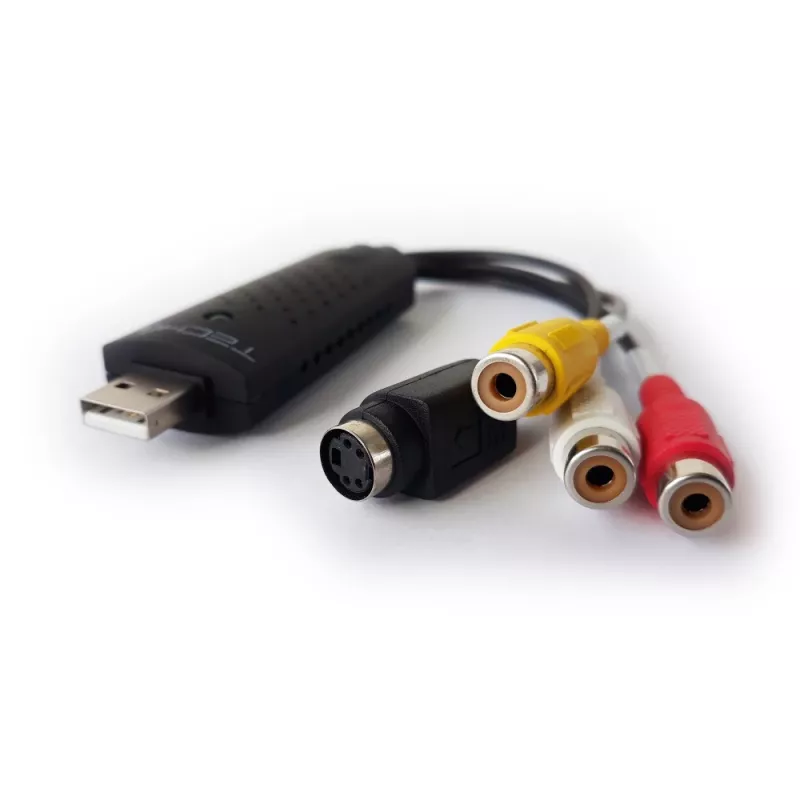 Conversor de sinal de vídeo Techly I-USB-VIDEO-700TY 720 x 576 píxeis
