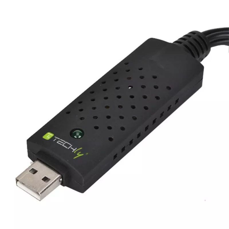 Conversor de sinal de vídeo Techly I-USB-VIDEO-700TY 720 x 576 píxeis