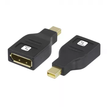 Adaptador de cabo/adaptador Techly IADAP DP-MDP2 DisplayPort Mini DisplayPort preto