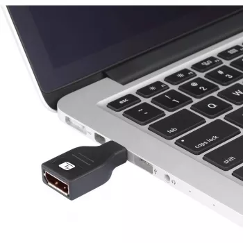 Adaptador de cabo/adaptador Techly IADAP DP-MDP2 DisplayPort Mini DisplayPort preto