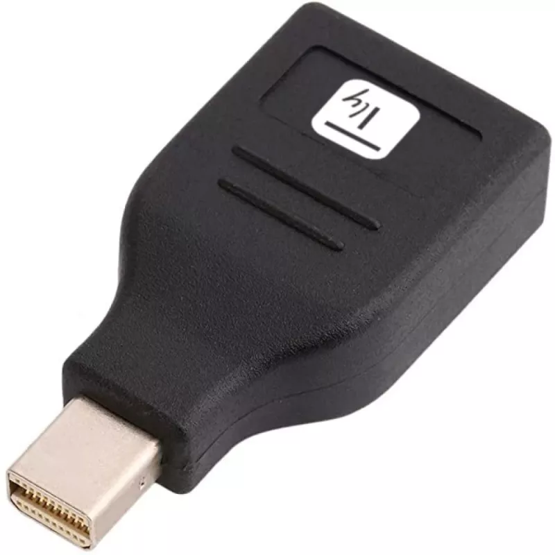 Adaptador de cabo/adaptador Techly IADAP DP-MDP2 DisplayPort Mini DisplayPort preto