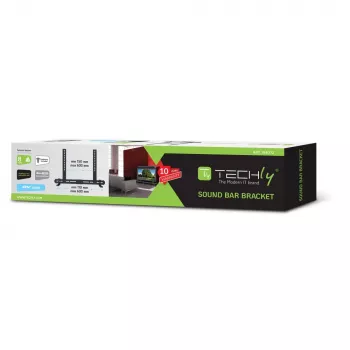 Suporte de parede universal Techly para barra de som VESA máx. 600x400