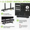 Suporte de parede universal Techly para barra de som VESA máx. 600x400