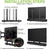 Suporte de parede universal Techly para barra de som VESA máx. 600x400
