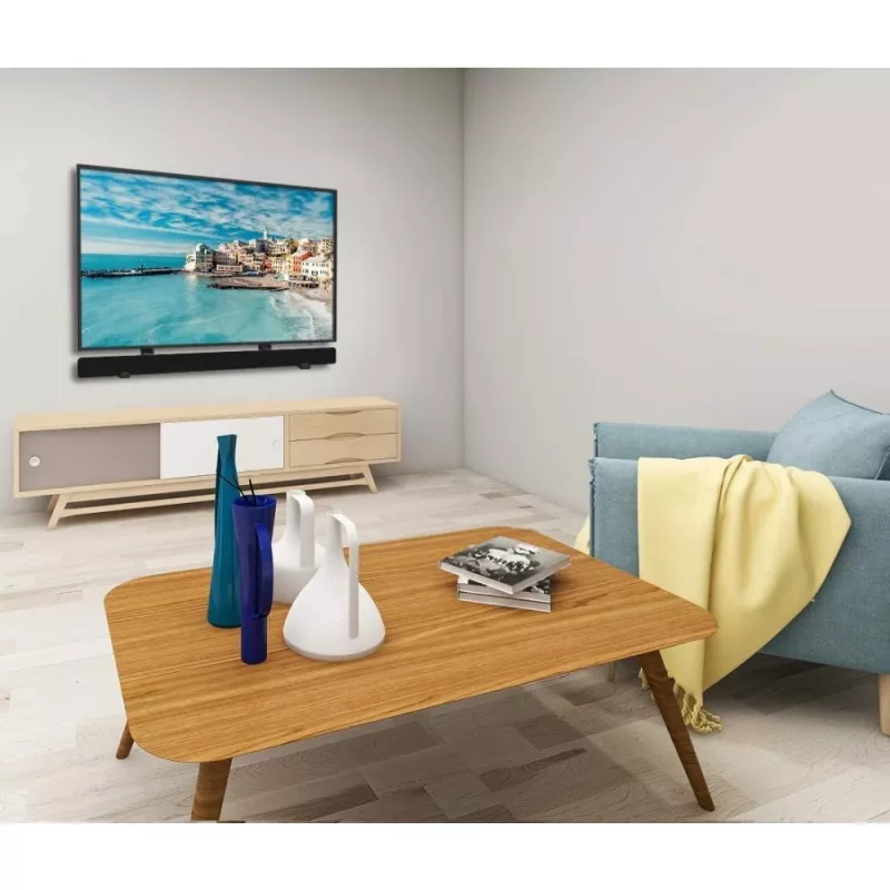 Suporte de parede universal Techly para barra de som VESA máx. 600x400
