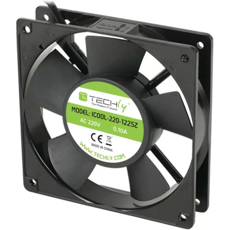 Sistema de refrigeração para computador Techly ICOOL-220-1225Z peça/acessório módulo de ventoinha