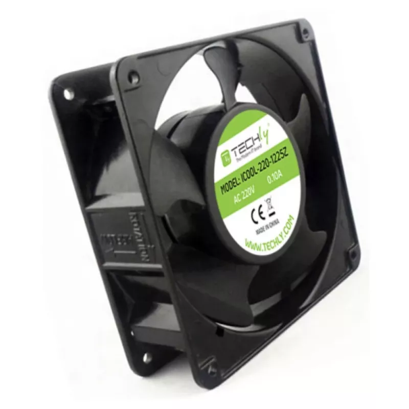 Sistema de refrigeração para computador Techly ICOOL-220-1225Z peça/acessório módulo de ventoinha