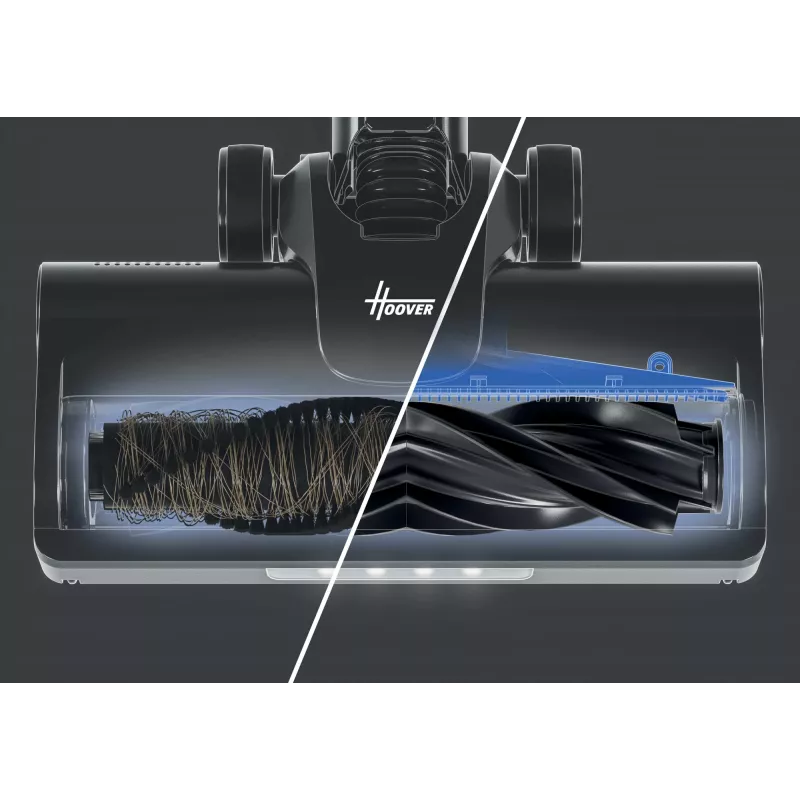 Aspirador de bateria Hoover HF1P10PX 011 seco espuma, micro sem saco 0,7 l 165 W preto, turquesa 22 Ah