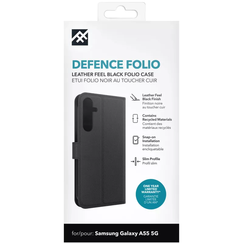 IFROGZ Defence Folio capa para telemóvel 16,8 cm (6,6 polegadas) preto