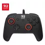 Comando de jogos com fios Turtle Beach Rematch para Nintendo Switch 2 – USB-C, cabo de 3 m, botão de retroceder, D-pad, preto