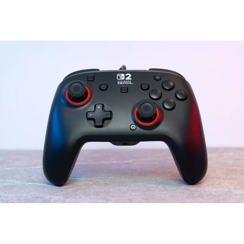 Comando de jogos com fios Turtle Beach Rematch para Nintendo Switch 2 – USB-C, cabo de 3 m, botão de retroceder, D-pad, preto
