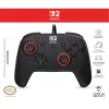 Comando de jogos com fios Turtle Beach Rematch para Nintendo Switch 2 – USB-C, cabo de 3 m, botão de retroceder, D-pad, preto