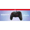 Comando de jogos com fios Turtle Beach Rematch para Nintendo Switch 2 – USB-C, cabo de 3 m, botão de retroceder, D-pad, preto