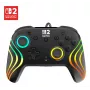 Gamepad Turtle Beach Afterglow Wave preto com fios RGB para Nintendo Switch / Switch 2, USB-C, cabo de 3 m