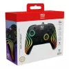 Gamepad Turtle Beach Afterglow Wave preto com fios RGB para Nintendo Switch / Switch 2, USB-C, cabo de 3 m
