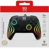 Gamepad Turtle Beach Afterglow Wave preto com fios RGB para Nintendo Switch / Switch 2, USB-C, cabo de 3 m