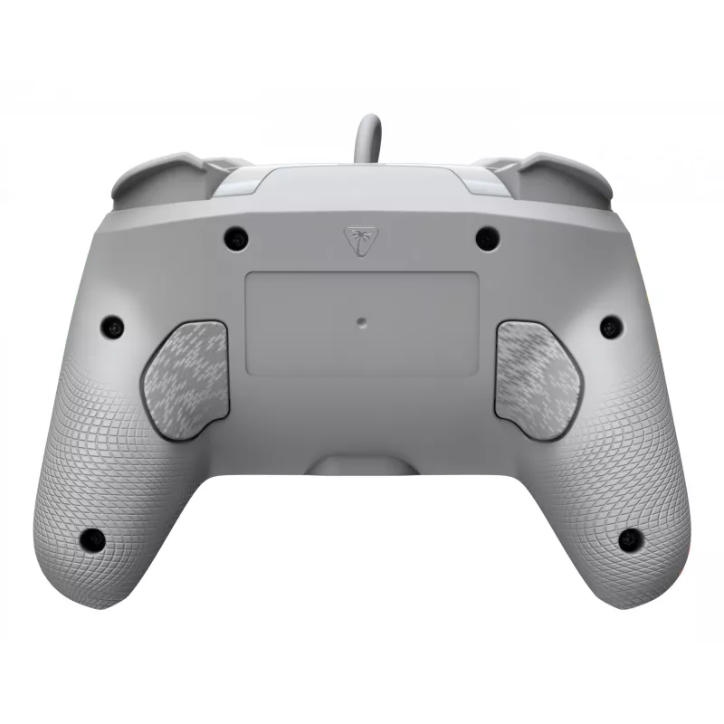 Comando de jogos RGB com fios Turtle Beach Afterglow Wave cinzento – USB-C, cabo de 3 m, para Nintendo Switch / Switch 2 / Switch OLED