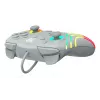 Comando de jogos RGB com fios Turtle Beach Afterglow Wave cinzento – USB-C, cabo de 3 m, para Nintendo Switch / Switch 2 / Switch OLED
