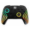 Comando de jogos RGB sem fios Turtle Beach Afterglow Wave preto para Nintendo Switch 2 — Bluetooth/USB-C, bateria integrada 20 h, cabo de 3 m