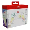 Comando de jogos RGB sem fios Turtle Beach Afterglow Wave branco para Nintendo Switch 2, Bluetooth/USB-C, bateria integrada 20 h, cabo de 3 m