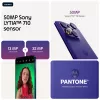 Smartphone Motorola edge 70 fusion — Snapdragon 7s Gen 3, 8 GB RAM, 256 GB, 6,78 polegadas OLED, câmara dupla 50 MP, 5G, Android 16, 5200 mAh, violeta